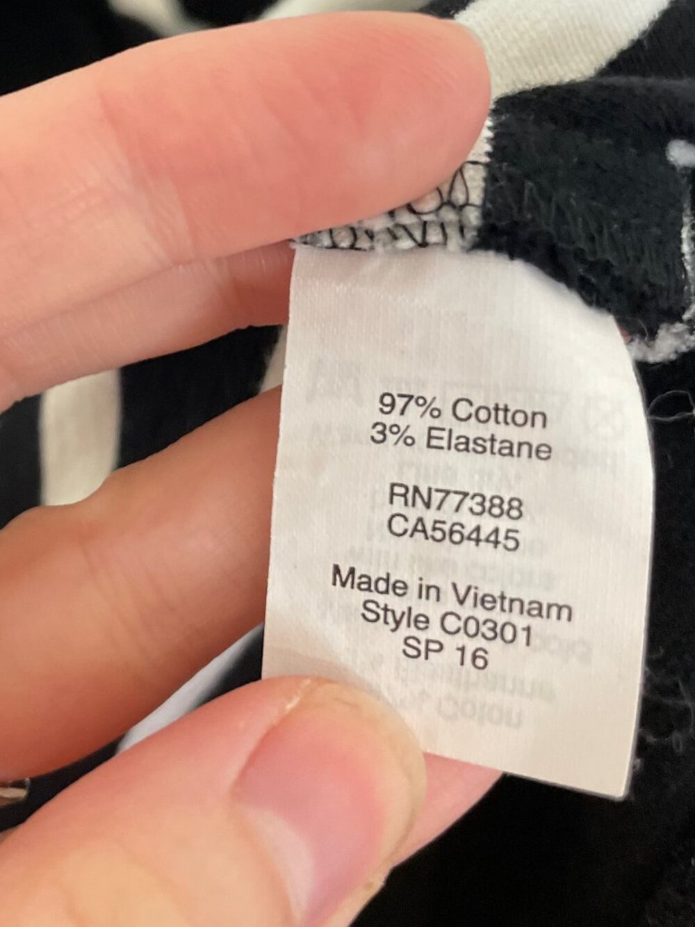 J. CREW Factory Striped Daybreak Dress Black White Sleeveless Mini Fit & Flare - Picture 11 of 16